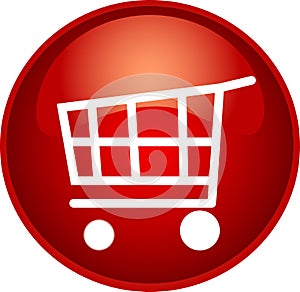 Red shopping button