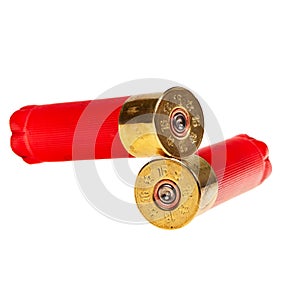 Red shotgun shells.