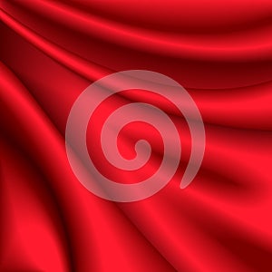 Red silk background