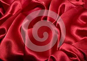 Red silk background