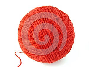 Red skein