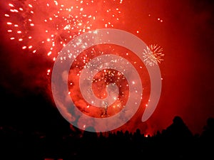 Il cielo fuochi d'artificio 2 