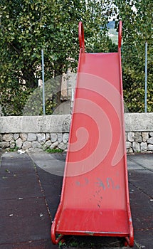 Red slide