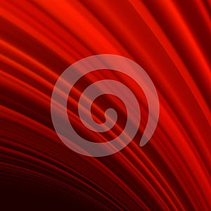 Red smooth twist light lines. EPS 10