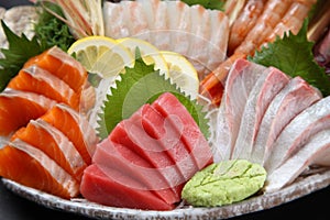 Red Snapper Sashimi Combo Plate