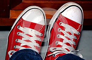 Red Sneakers