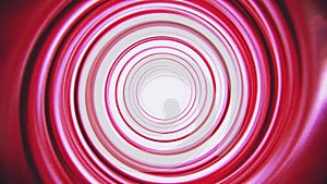 Red space time warp tunnel vortex loopable motion background