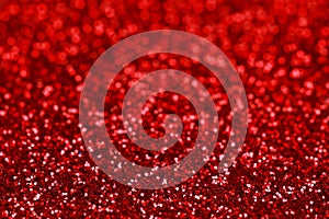 Red Sparkle Glitter background. Holiday, Christmas, Valentines, Beauty and Nails abstract texture