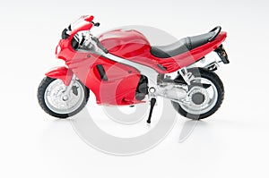 Red speed motorcycle