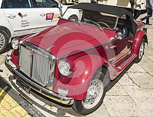 Red spider fiat siata classic