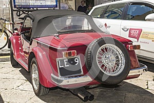 Red spider fiat siata classic