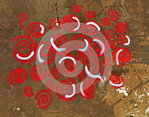 Red spiral