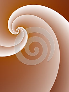 Red spiral background