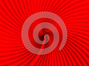 Red spiral background