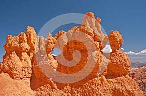 Red Spires Against the Sky