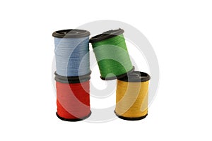 Red spool of thread