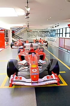 Red sport car Formula 1 Ferrari