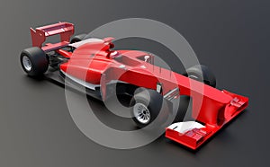 Red sport car,race car ,red car,3d render