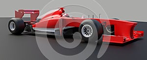 Red sport car,race car ,red car,3d render