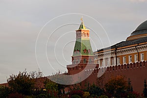 Red Square in Moscow. Popular landmark.