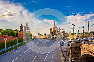 Red Square In Moscow In Russia