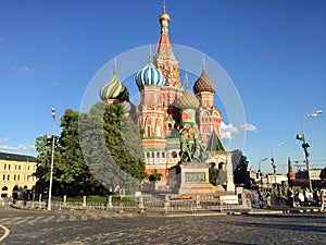 Red square of moscu photo