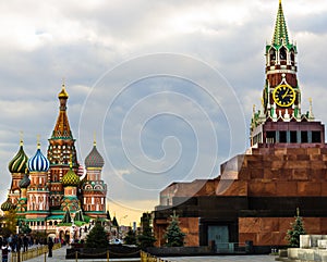Red square and st.basil chapel