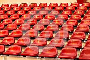 Red Stadium Chair , Bangkok in Thailand