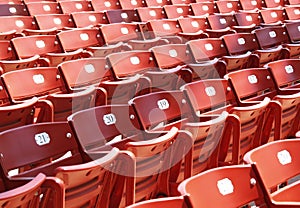 Red Stadium Chairs