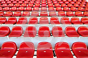 Red Stadium Seats