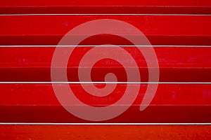 Red stairs abstract photo