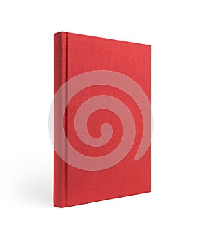 Red standing book