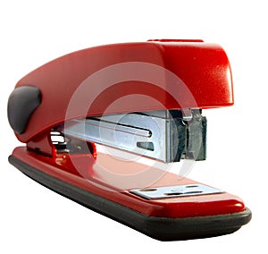 Red stapler