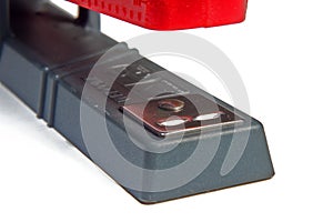 Red stapler