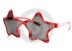 Red Star Shaped Sunglasses