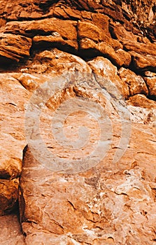 Red stone/rock texture pattern background