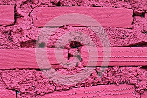 Red stone wall background texture