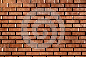 Red stone wall, background, texture