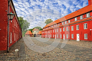 Red storehouses of Kastellet