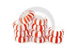 Red striped peppermints