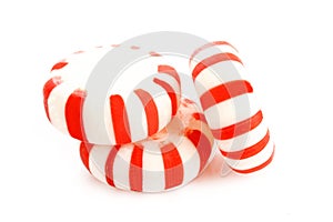 Red striped peppermints