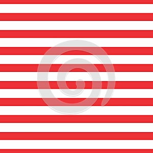 Red Stripes Seamless Pattern Design Vector