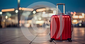 Kufor batožinu na letisko vygenerované obraz 