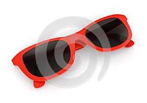 Red sunglasses