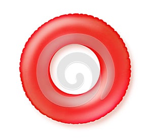 Red swimming ring