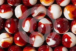 Red Swirl Marble Collection