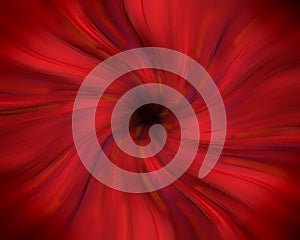 Red swirling vortex