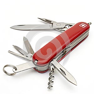 Red Swiss army knife