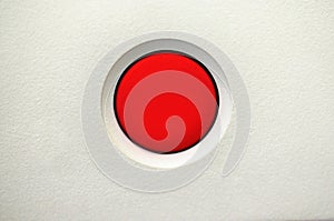 Red switch button photo