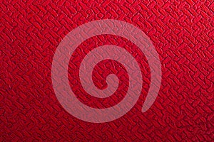 Red synthetic leather background